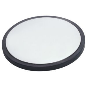 Anvil 6” Round for Hammering with Rubber Base