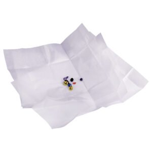 Diamond Parcel Paper - White/White