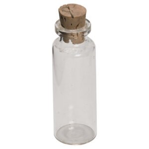 Empty Bottles with Cork